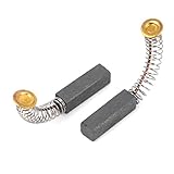 uxcell カーボンブラシ　炭素ブラシ　２個　13mm x 4mm x 4mm