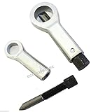 2pc Nut Splitter Set Nut Break 1/2-5/8 (12-16mm) ,5/8-7/8 (16-22mm) by I_S IMPORT