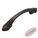 Cosmas ® 7782orbオイルはブロンズキャビネットハードウェアハンドルプル – 3 "穴中心 – 10パック
