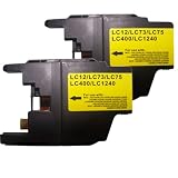 インク 【互換インク】 ブラザー工業 ブラザー brother LC12Y 2個パック（イエロー 黄)MFC J960DN J960DWN J955DN J955DWN J860DN J860DWN J840N J825N カートリッジ プリンターインク 汎用インク インクカートリッジ 純正 汎用