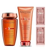 ケラスターゼ シャンプー バン オレオ リラックス 250mL + トリートメント フォンダン オレオ リラックス 200mL ディシプリン 試供品付き（クロマアブソリュ シャンプー 10ml ＋ フォンダン 10ml）
