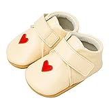 NONO(ノノ) ファーストシューズ ベビーシューズ 1歳/1歳半 女の子 ハート/Cream 12.5cm