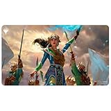 Ultra PRO - Tarkir Dragonstorm Eshki テムールの轟音 (テムールロアコマンダーデッキ) プレイマット マジック:ザ・ギャザリング | ゲームテーブルマット カードゲームアクセサリー TCGプレイマット 卓上ゲームマット