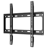 TETVIK テレビ 壁掛け金具 26-65インチ 固定式 LED LCD 液晶テレビ 用 32 38 39 42 43 48 50 52 55 対応VESA 最大430×410mm 耐荷重50kg 壁掛け金具