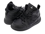 [ナイキ] NIKE AIR JORDAN 1 MID TD BLACK/BLACK 【キッズ】 [並行輸入品]
