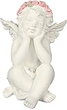 High Quality19273 Thoughtful Cherub Angel Figurine, 4-1/4-Inch