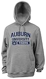 NCAA Auburn TigersメンズPro重量カレッジロゴフリースパーカー M ホワイト