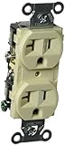 Hubbell CRF20AL Duplex Receptacle Common Ground 20 amp 125V 5-20 R Almond [並行輸入品]