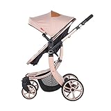 HUKOER　ベビーカー　ハイシートベビーカー　収納袋付き (3)