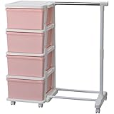 収納ケース プラスチック 引出し 押入れ 子供部屋 カラーシーズユニット 4段ハンガー