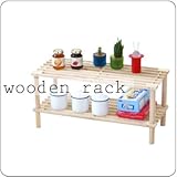 マルチフリー＆シューズラック2段ナチュラル79103