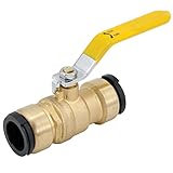 ワットlf47fbvqc-14 3 / 4インチCTS鉛フリー真鍮ボールバルブ