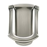 Baldwin 0105056 Tahoe Door Knocker, Lifetime Satin Nickel [並行輸入品]