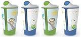 BPA-Free Grow with Me 10 Ounce Sippy Cup, 4 Count by BornFree