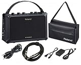 ◆ケーブル特典追加！◆ Roland アコースティックギターアンプ MOBILE AC + 純正キャリングケース CB-MBC1 + 純正ACアダプター PSB-100 セット