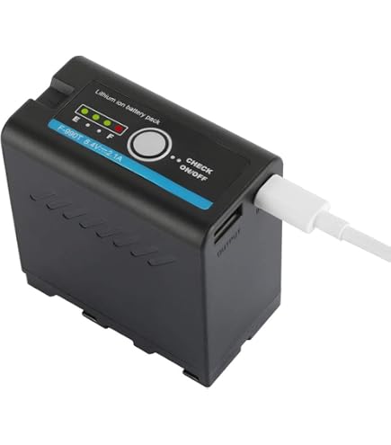 Amazon | ATOMOS アトモス リチウムイオンバッテリー 7800mAh