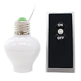 Xcellent Global Wireless Smart Remote Control E27 Light Bulb Lamp Socket Cap Switch LD121S [並行輸入品]