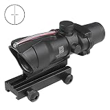 TR ACOG TA31タイプ スコープ 集光式 レッドレティクル ブラック BK Black 20mmレール 4倍固定