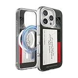 【elago】 iPhone16Pro 対応 ケース MagSafe 対応 耐衝撃 クリア スマホケース おしゃれ デザイン マグセーフ カバー [ iPhone 16 Pro アイフォン16 Pro 対応 携帯ケース ] monthly elago MAGNETIC HYBRID CASE ベータカム