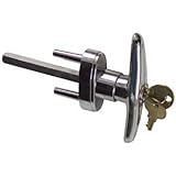 National Hardware V7643 Shaft: 5/16" Square x 3-3/4" Locking T-Handles in Chrome [並行輸入品]
