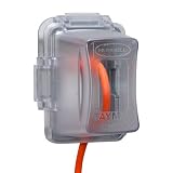 Hubbell-Bell MM720C Bell 1-Gang Non-Metallic Weatherproof In-Use Deep Cover, Clear [並行輸入品]