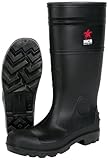 MCR Safety PBP12013 Waterproof PVC Men's Knee Boot with Plain Toe, Black, Size 13, 1-Pair by MCR Saf