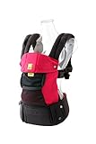 リルベビー LILLEBABY 抱っこ紐 【正規代理店輸入】 COMPLETE 6-in-1 6WAYベビーキャリア エアフロー3Dメッシュ (チャコール/ベリー) lb0005-04 新生児(3.2