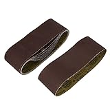 uxcell サンドペーパー　紙やすり サンディングベルト 研磨帯 240グリット 研磨剤素材 10個