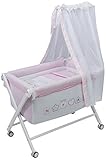 Naf Naf Ladybird Mini-Cot Plus Textile and Mosquito Net by naf naf
