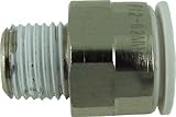 チヨダ　ファイブメイルコネクタ　Ｗ（白）１２ｍｍ・Ｒ１／４ F12-02MW