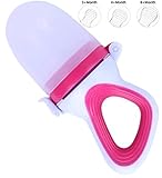 Kidsmile Pulp Silicone Fresh Food Feeder with 3 Size Silicone Mess Bags - Toddler Soothing Teether -