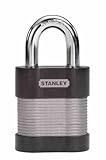 Stanley Hardware 830810 2-Inch and 50-mm Laminated Security Lock, 1-Inch Shackle [並行輸入品]