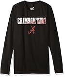 NCAAアラバマパフォーマンス長袖Tee M ブラック
