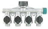 Gilmour Full Flow Aluminum Four Way Connector AY4FFM [並行輸入品]