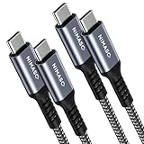 【2本セット】NIMASO USB C/Type C to Type C ケーブル 【0.3m+0.3m PD対応 60W急速充電 】iPhone16シリーズ、 iPad mini6 (2021) 、MacBook、iPad Pro/Air、Galaxy、Sony、Pixel等Type-c機種対応NCA22A432