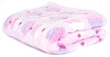 Tadpoles 3D Jacquard Baby Blanket, Pink Cupcakes [並行輸入品]