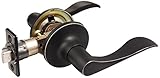 Design House 727990 Stratford 6-Way Latch Passage Door Knob, Oil Rubbed Bronze by Design House