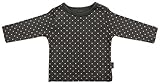 アンナニコラ ドット長袖Tシャツ 120cm グレー I-1515A B76 日本製