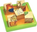 9 Pc Wooden Block Puzzle おもちゃ (並行輸入)