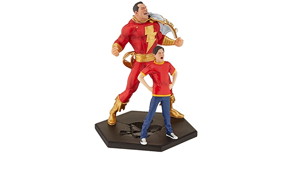 Amazon Ironstudios 1 10 Shazam Hand Painted Statue フィギュア ドール 通販