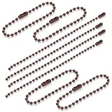 Pstyle. ボールチェーン キーホルダー アクセサリー 2.3mm 100個セット PST-127 (コーヒー)