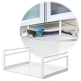 戸棚下収納ラック プレート ホワイト 02443