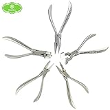 Hanchen メガネ専用 ヤットコセット ペンチ リム調整 鼻当て調整 5個入り