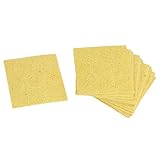 SODIAL(R)20ｘ置換はんだごて洗浄スポンジ　60 x 60 x 0.6mm