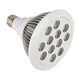 Magokoro-24W 観賞用LED植物育成ライト　バルブライト 水耕栽培 屋内 園芸 室内栽培ランプ　ガーデン 温室フラワーライト  フルスペクトル   植物育成用ランプ スポットライト 赤青