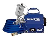 Fuji Spray(フジスプレー) HVLP低圧温風塗装機Mini-Mite5重力式(カップ固定)スプレーガンセット 2805-T75G (1.8mm)