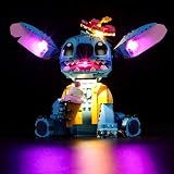 Vaodest LEDライト レゴステッチ43249セット用 リロとスティッチレゴモデルと互換性があるデザインと構成 (LEDライトのみ、ビルディングブロックキットではありません)