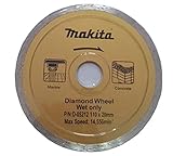 Genuine Makita® 4" Continuous Rim Diamond Wheel Blade D-05212