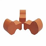 ポットフィート 足台 鉢台 Ａ赤色 3個セット 陶器 常滑焼