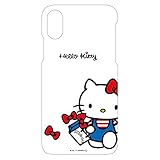 グルマンディーズ iPhone X (5.8インチ)ケース ハードケース サンリオキャラクターズ ハローキティ san-761kta